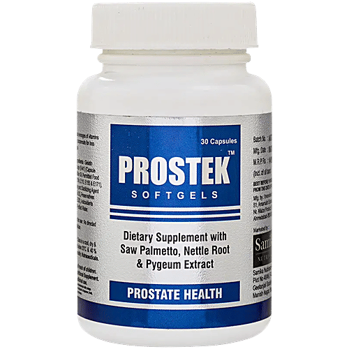 Prostek With Saw Palmetto, Nettle Root & Pygeum Extract For Prostate Health, 30 pcs  