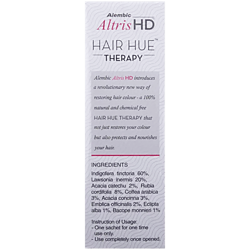 Altris HD Hair Hue Therapy, 3 pcs Colour Soft Black No PPD, No Ammonia & No Peroxide,
