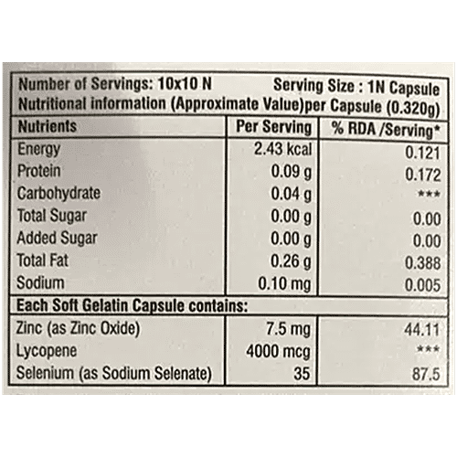 Lycored Softgel Capsule, 10 pcs  