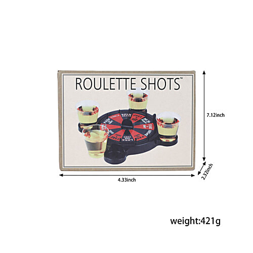 DP Roulette Shots Game, 5 pcs
