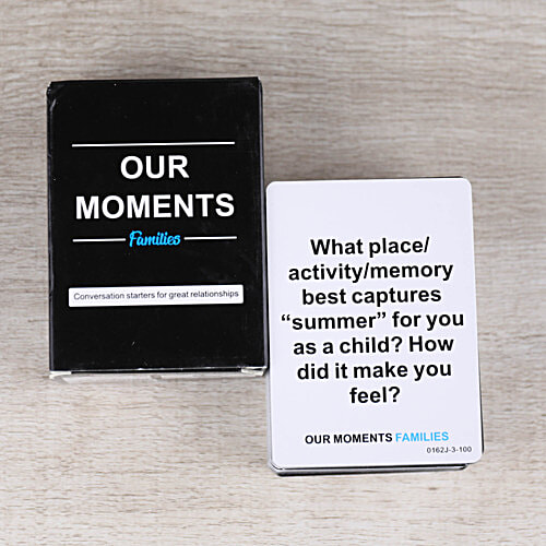 DP Our Moments Families Card Game, 1 pc