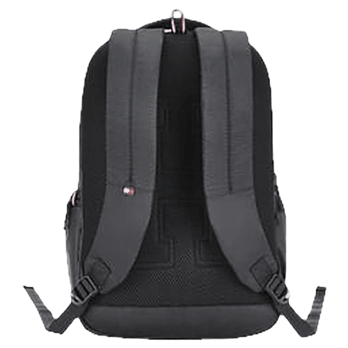 Tommy Hilfiger Joshua Black Medium Laptop Backpack - Medium, 20.6 L  
