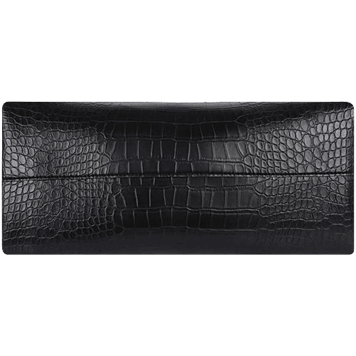 Bagsy Malone Black Textured Medium Tote Handbag, 1 pc