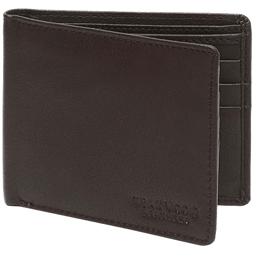 Teakwood Leathers Brown Solid Wallet - Small, 1 pc