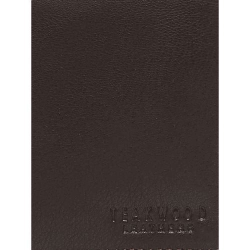 Teakwood Leathers Brown Solid Wallet - Small, 1 pc