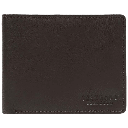 Teakwood Leathers Brown Solid Wallet - Small, 1 pc