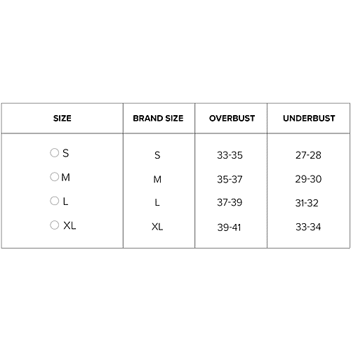 Enamor Black Non Wired Non Padded Sports Bra, 1 pc (Size - L) 