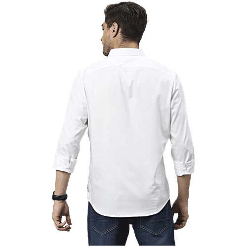 Thomas Scott White Slim Fit Shirt, 1 pc (Size - XL)