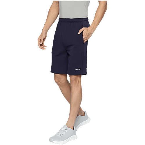 Alcis Navy Slim Fit Shorts, 1 pc (Size - L)