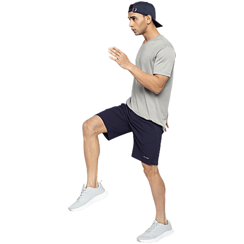 Alcis Navy Slim Fit Shorts, 1 pc (Size - L)