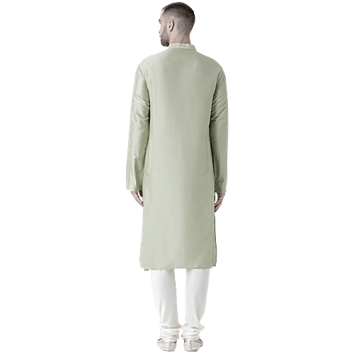 Kisah Green Regular Fit Kurta, 1 Set (Size - 42)