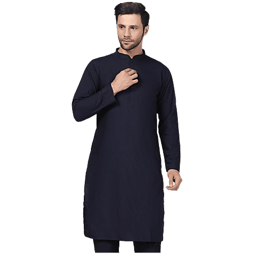 Kisah Blue Regular Fit Kurta, 1 pc (Size - XL)