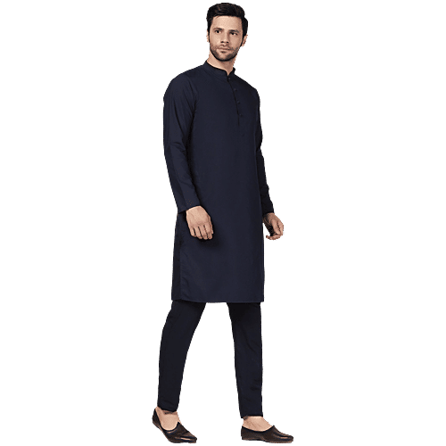 Kisah Blue Regular Fit Kurta, 1 pc (Size - XL)