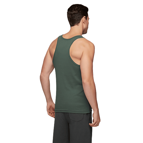 XYXX Black & Green Regular Fit Vest, 2 pcs (Size - XL) 