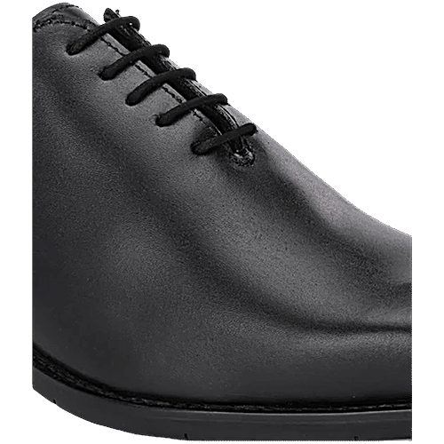 Hoversole Men's Warren Black Oxford Shoes, 1 Pair (EURO-44/UK-10) 