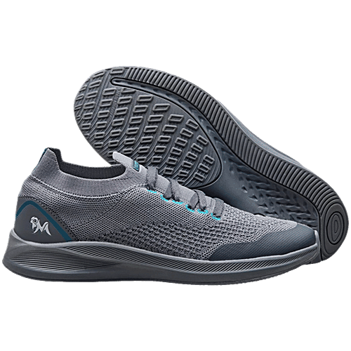 Neeman's Men's City Smart Walkers Grey Casual Sneakers, 1 Pair (UK/IND-9)