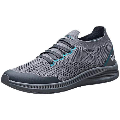 Neeman's Men's City Smart Walkers Grey Casual Sneakers, 1 Pair (UK/IND-9)