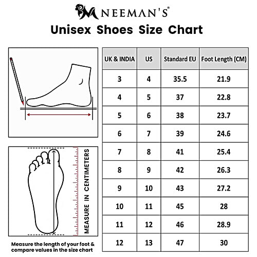 Neeman's Men's Black Slides, 1 Pair (UK/IND-7) 