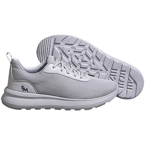 Neeman's Men's Tread Basic Grey Training Shoes, 1 Pair (UK/IND-6) 