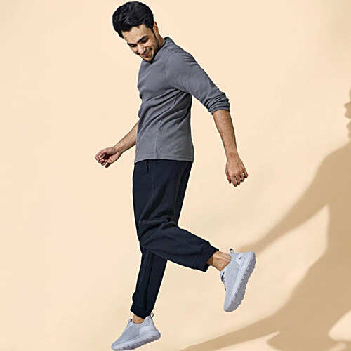 Neeman's Men's Tread Basic Grey Training Shoes, 1 Pair (UK/IND-6) 