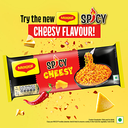 Maggi Spicy Cheesy Instant Noodles, 304 g  