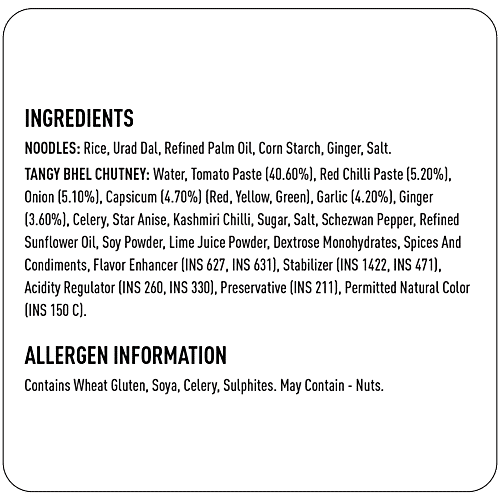 Wow! Noodles Chinese Bhel - Ready To Eat, 140 g  