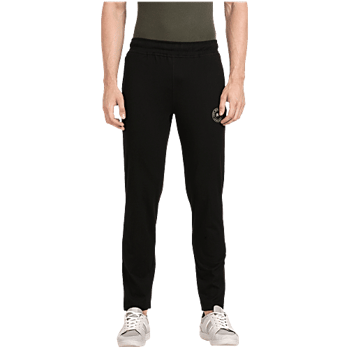 Pepe Jeans Black Comfort Fit Track Pants, 1 pc (Size - XL)