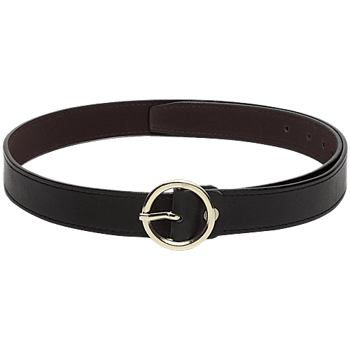 Apsis Black Waist Belt for Women, 1 pc (Size - 76.2 cm) 