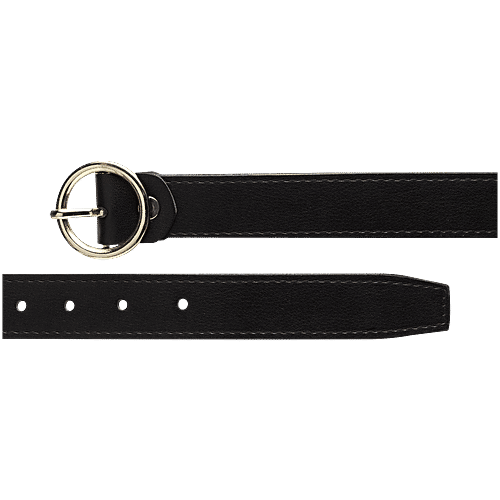 Apsis Black Waist Belt for Women, 1 pc (Size - 76.2 cm) 