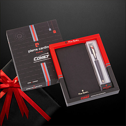 Pierre Cardin Paris Comet Set Ball Pen With Diary, 2 pcs  
