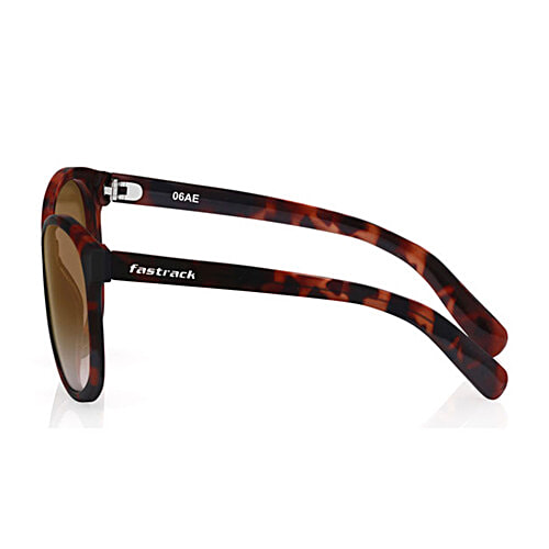 Fastrack Women Bugeye Sunglasses With UV Protected Lens - Brown, 1 pc