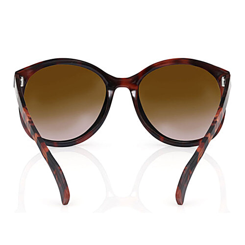 Fastrack Women Bugeye Sunglasses With UV Protected Lens - Brown, 1 pc