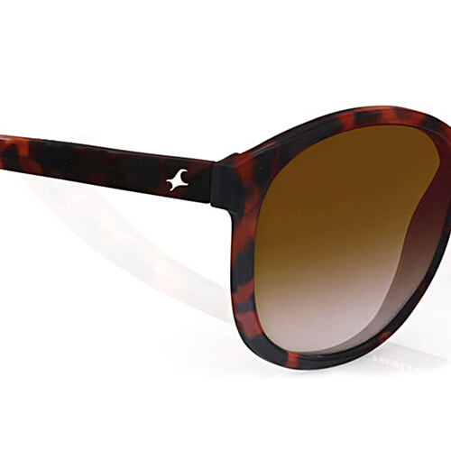 Fastrack Women Bugeye Sunglasses With UV Protected Lens - Brown, 1 pc