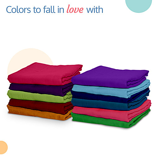 LuvLap Instadry Anti Piling Fleece Extra Absorbent Quick Dry Sheet Baby Bed Protector - Small Size, Navy Blue, 1 pc Waterproof Baby Sheet, 100 x140 cm