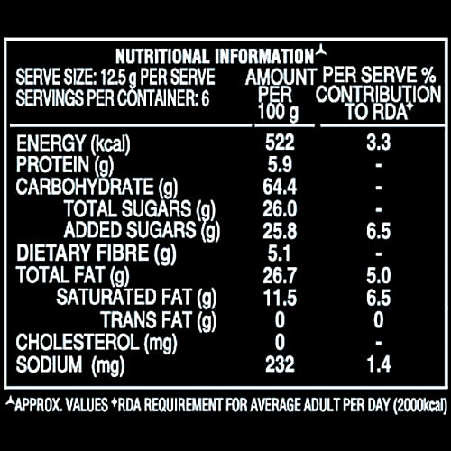Parle Nutricrunch Premium Digestive - Cranberry, Cashew & Oat Cookies, 75 g