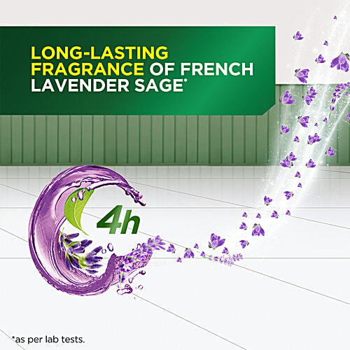 Vim UltraPro French Lavender With Sage Floor Cleaner, 1.8 L  100% Removal of Tough Stains, Spa-Like Fragrance, Germ Removal