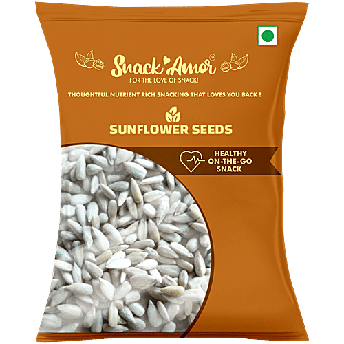 SnackAmor Sunflower Seeds, 100 g Healthy On-The-Go Snack