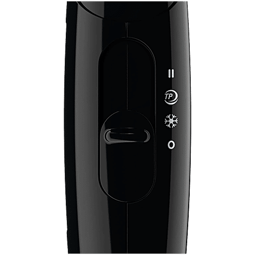 Philips India EssentialCare Hair Dryer With 3 Heat Settings & Cool Air Function (Thermo Protect Technology, Black), 1 Unit