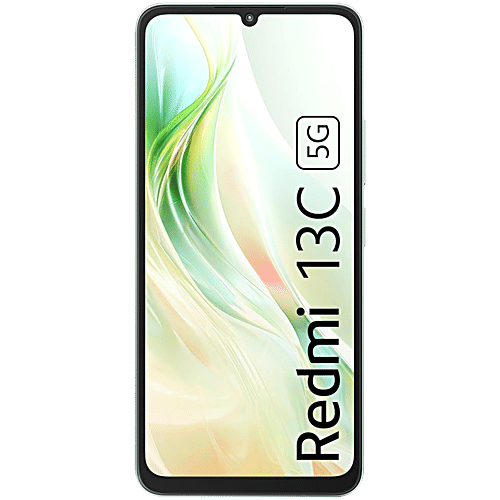 Redmi 13C 5G (8GB RAM, 256GB, Startrail Green), 1 Unit  