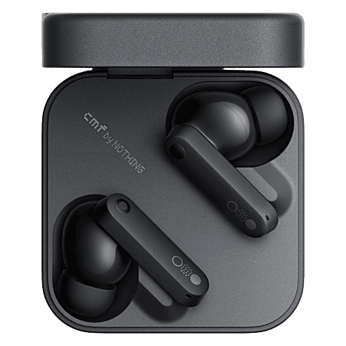 Nothing Nothing CMF TWS Earbuds with Active Noise Cancellation (IP54 Water & Dust Resistant, Ultra Bass Technology, Dark Grey), 1 Unit  