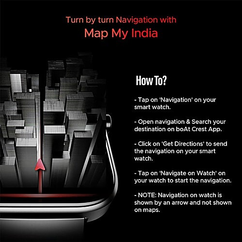 boAt boAt Storm Call 3 Smartwatch with Bluetooth Calling (46.48mm HD Display, IP67 Water Resistant, Active Black Strap), 1 Unit  TBT Navigation, Daily Activity Tracker, DIY Watch Face Studio,700+ Active Modes,