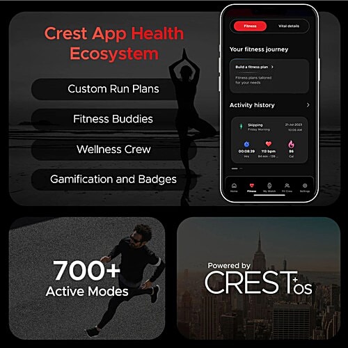 boAt boAt Storm Call 3 Smartwatch with Bluetooth Calling (46.48mm HD Display, IP67 Water Resistant, Active Black Strap), 1 Unit  TBT Navigation, Daily Activity Tracker, DIY Watch Face Studio,700+ Active Modes,