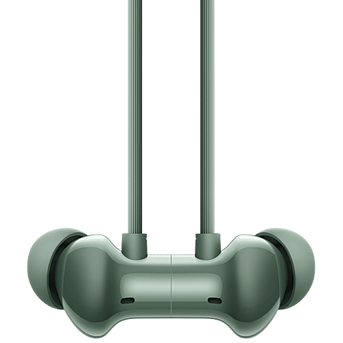 Realme realme Buds Wireless 3 Neo RMA2305 Neckband with Environmental Noise Cancellation (IP55 Water & Dust Resistant, 32 Hours Playtime, Green), 1 Unit  