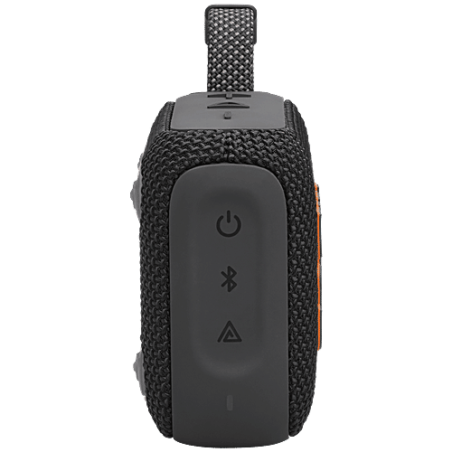 JBL JBL Go 4 4.2W Portable Bluetooth Speaker (IP67 Waterproof, JBL Pro Sound with Punchy Bass, Stereo Channel, Black), 1 Unit