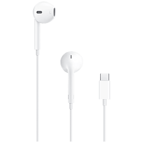 Apple Apple Wired Earpod with Mic (USB Type-C, In Ear, White), 1 Unit