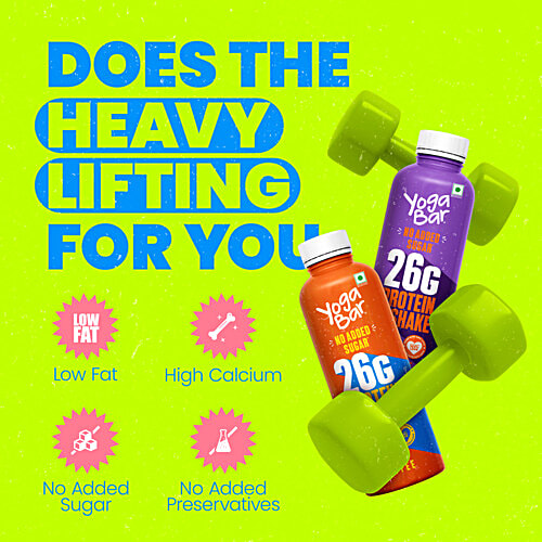 Yoga Bar Cold Coffee 26 g Protein Shake, 250 ml  