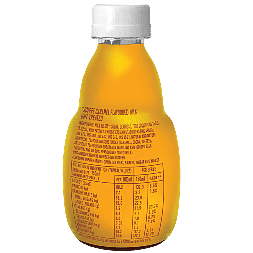 Smoodh Toffee Caramel Flavoured Milk, 150 ml  