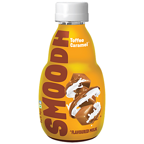 Smoodh Toffee Caramel Flavoured Milk, 150 ml  
