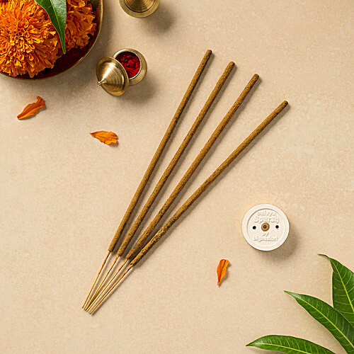 Daivya Sparsh by bigbasket Kesar Chandan Signature Masala Agarbatti, 21 pcs  10X Fragrance