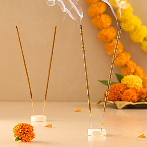 Daivya Sparsh by bigbasket Kesar Chandan Signature Masala Agarbatti, 21 pcs  10X Fragrance